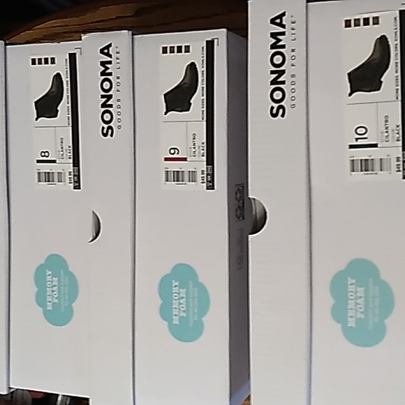 Women's New NIB Sonoma black short boot (bootie) sizes 8, 9 and 10. - Picture 10 of 12